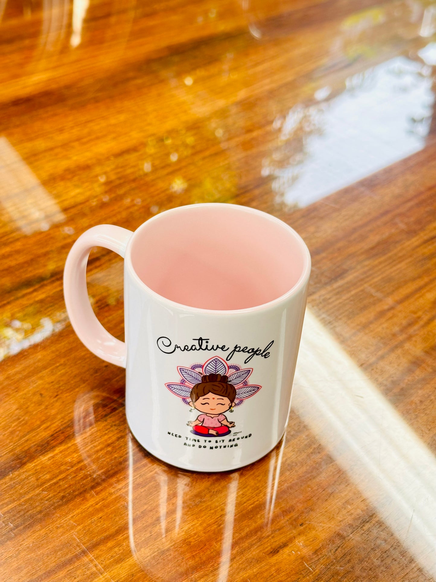 Creative People Illustrated Mug