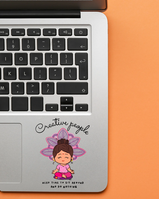 Creative People Vinyl Sticker - Girl Medium