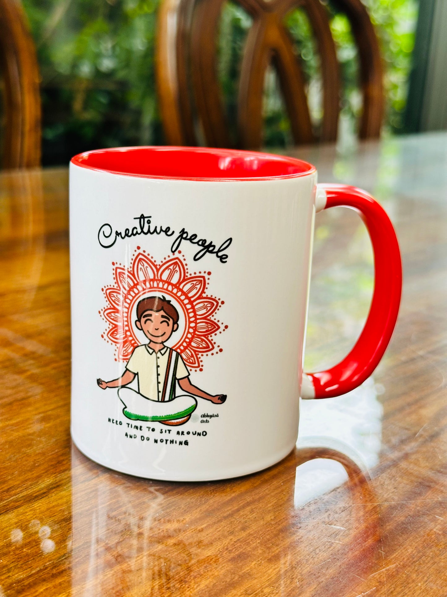 Creative People Illustrated Mug