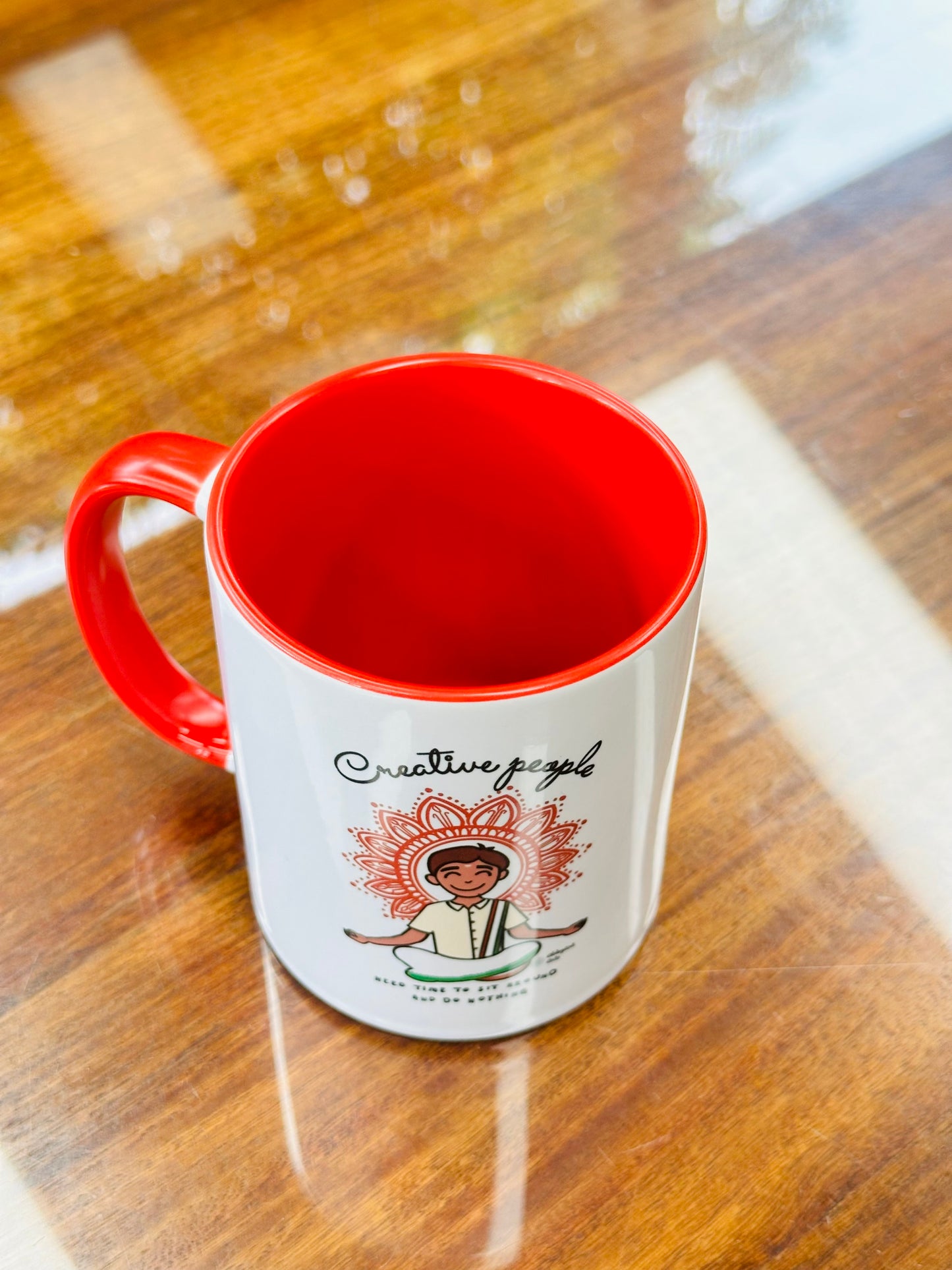Creative People Illustrated Mug