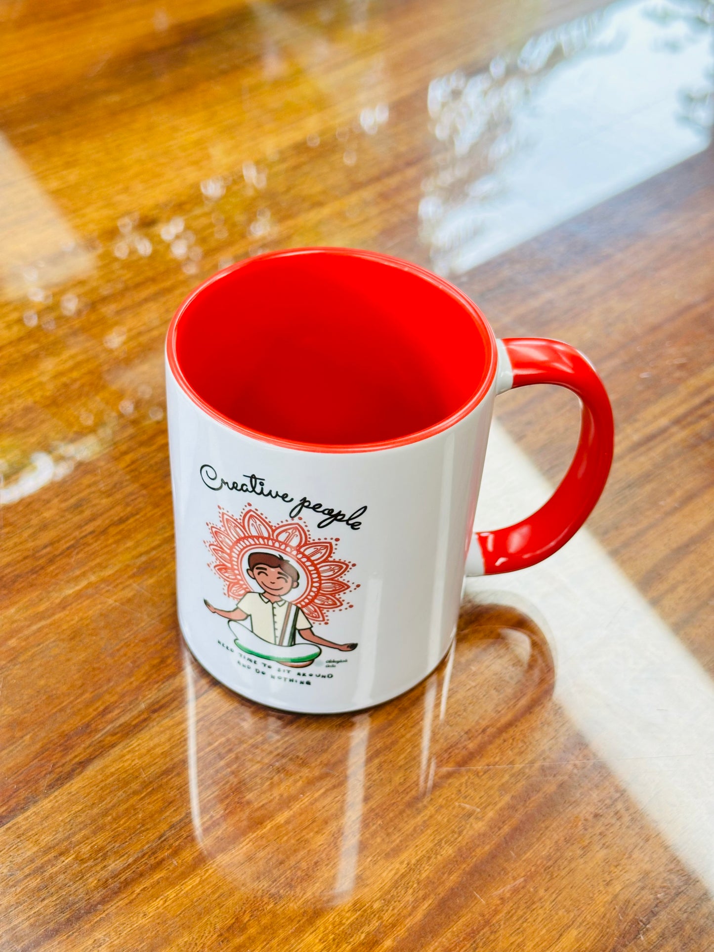 Creative People Illustrated Mug